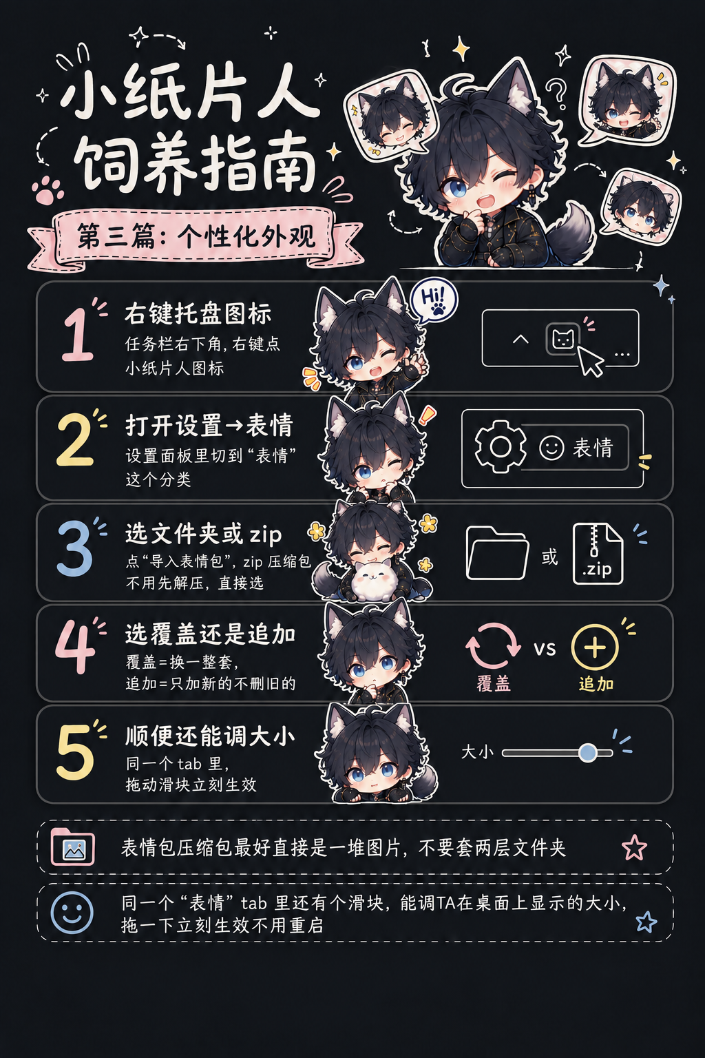 第三篇：个性化外观